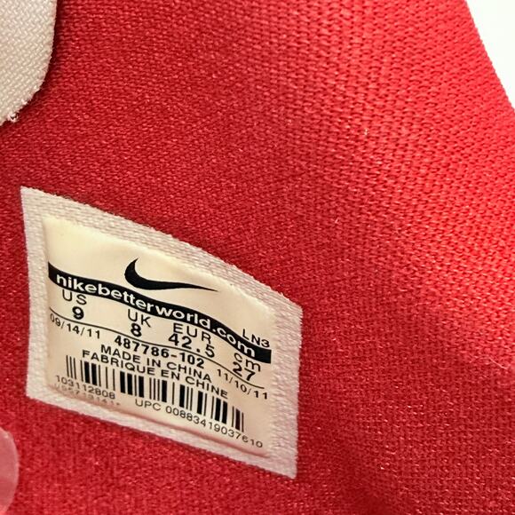 Nike Zoom Hyperenforcer White Red Black 487786-102 main image 5